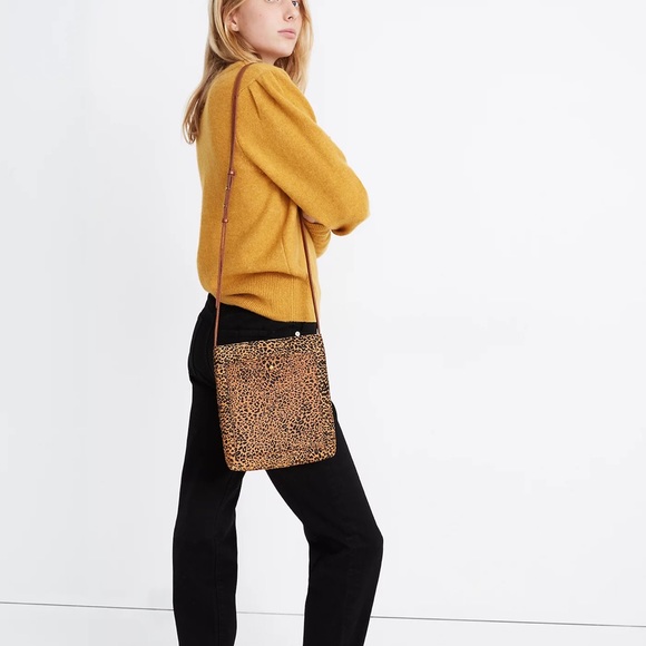 Madewell Handbags - Madewell Slim Brooklyn Calf Hair Crossbody